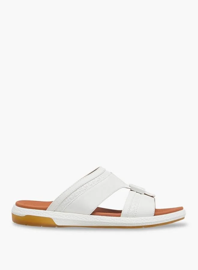 لو كونفورت صنادل رجالية بتفاصيل إبزيم - تشكيلة رمضان